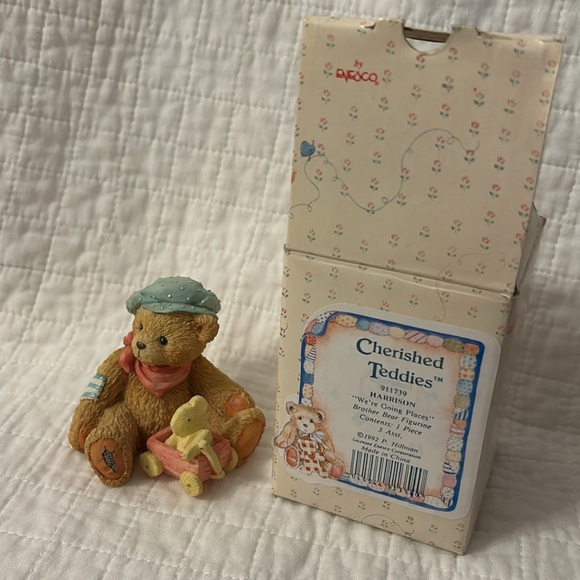 Cherished Teddies Collectible Bear Figurine- “ Harrison”- Brother Bear figurine - Picture 7 of 10